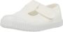 Victoria Children's scratch sandals 1915 toile teintée Wit - Thumbnail 3