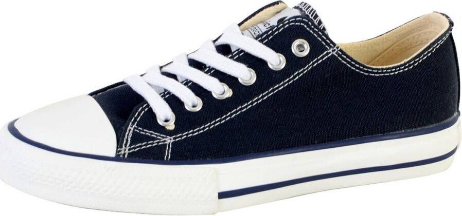 Victoria Tribu Canvas Sneakers Blue Heren - Foto 2