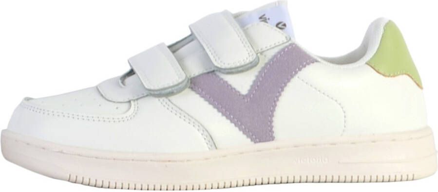 Victoria Sneakers Baskets fille Tiempo contrastantes