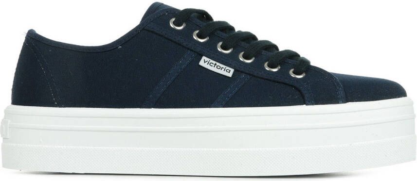 Victoria Sneakers Basket Lona Plataforma