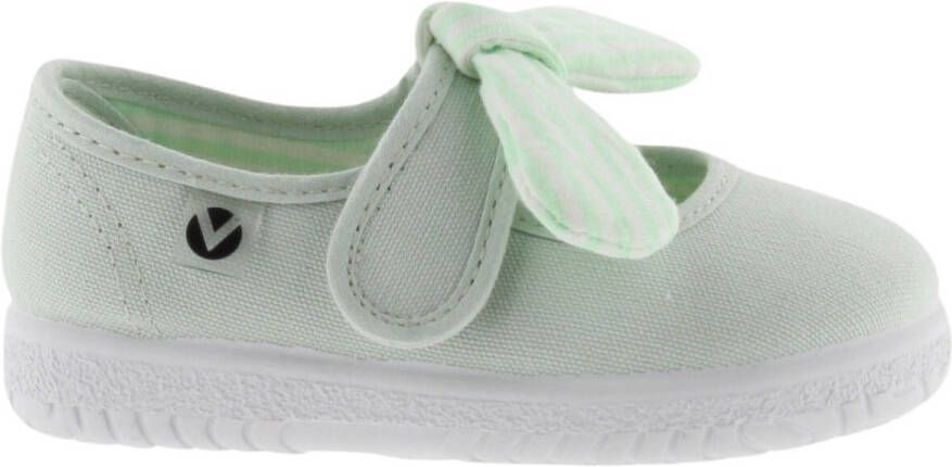 Victoria Sneakers Baskets avec foulard en rayures bébé fille