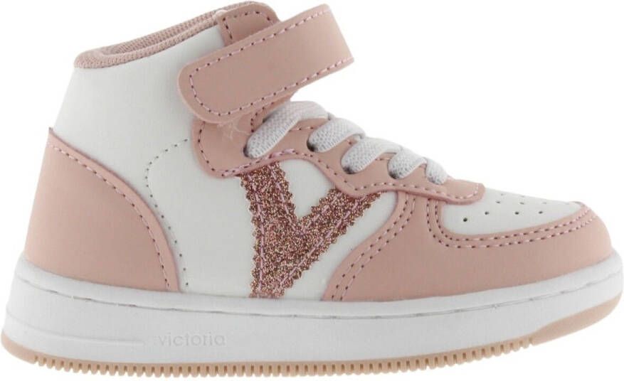Victoria Sneakers Baskets bébé fille Tiempo Three-Tone Mid