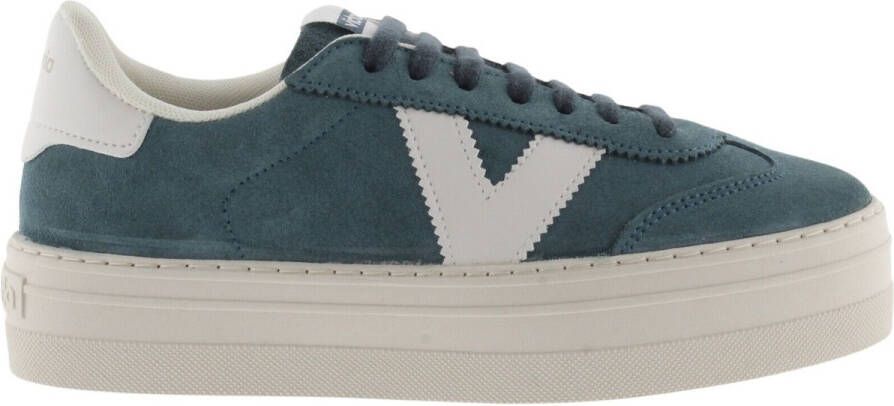Victoria Sneakers Baskets cuir fendu Barcelona