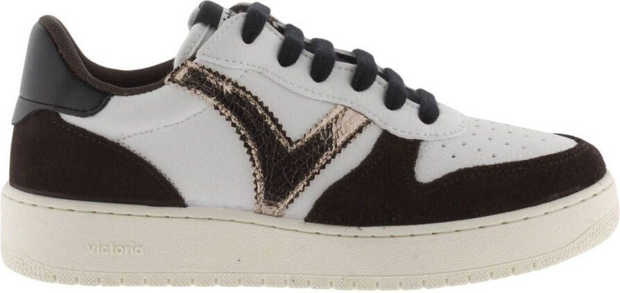 Victoria Sneakers Baskets daim et métal femme Madrid