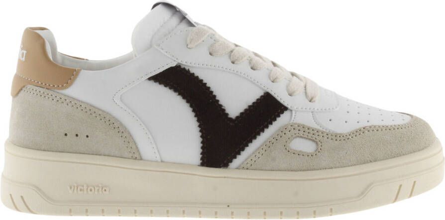 Victoria Sneakers Baskets effet cuir et daim séoul
