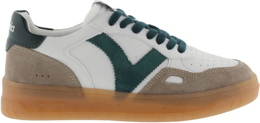 Victoria Sneakers Baskets effet cuir et daim séoul femme