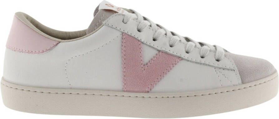 Victoria Sneakers Baskets en berlin cuir et cuir fendu