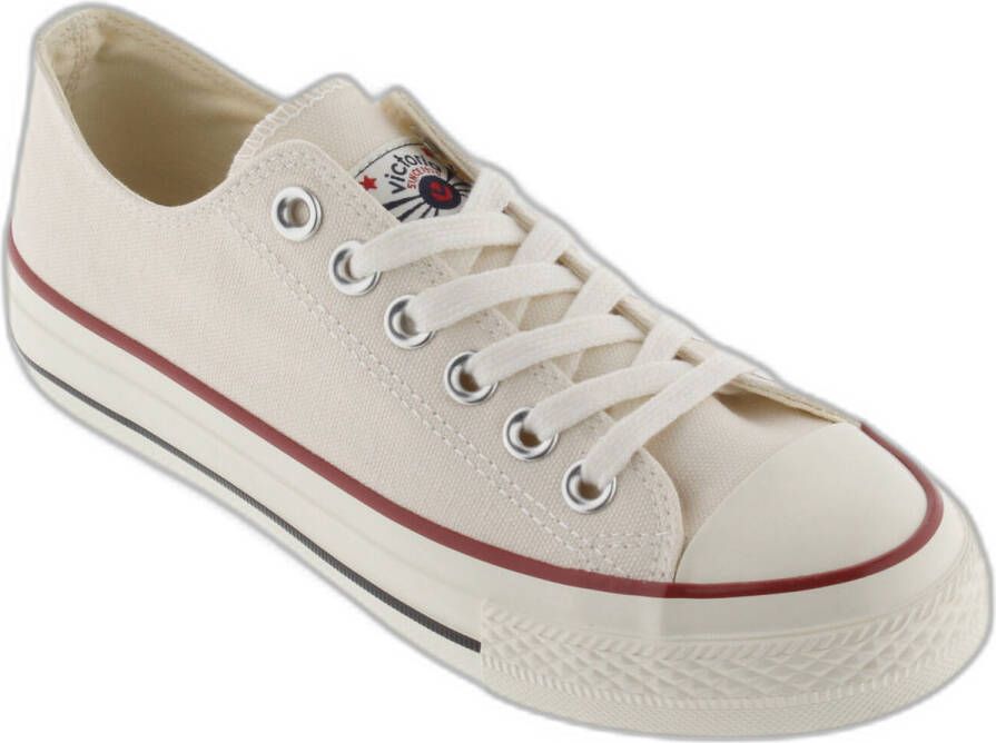 Victoria Sneakers Baskets en toile brillante Tribu