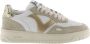 Victoria Sneakers Seul Serraje & Glitter Dames Sneakers Wit-goud - Thumbnail 3