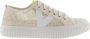 Victoria 1915 Re-Edit Basket Rejilla Sneakers Beige Dames - Thumbnail 2