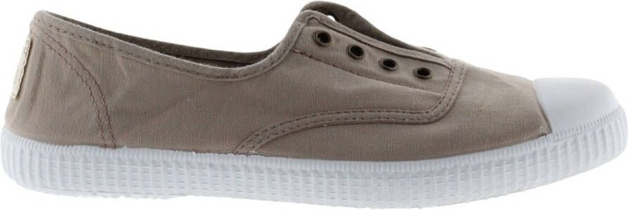 Victoria Sneakers Baskets femme sans lacets 1915 anglaise toile lavée