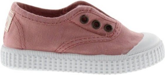 Victoria 's sneakers 1915 anglaise toile lavée Roze - Foto 3
