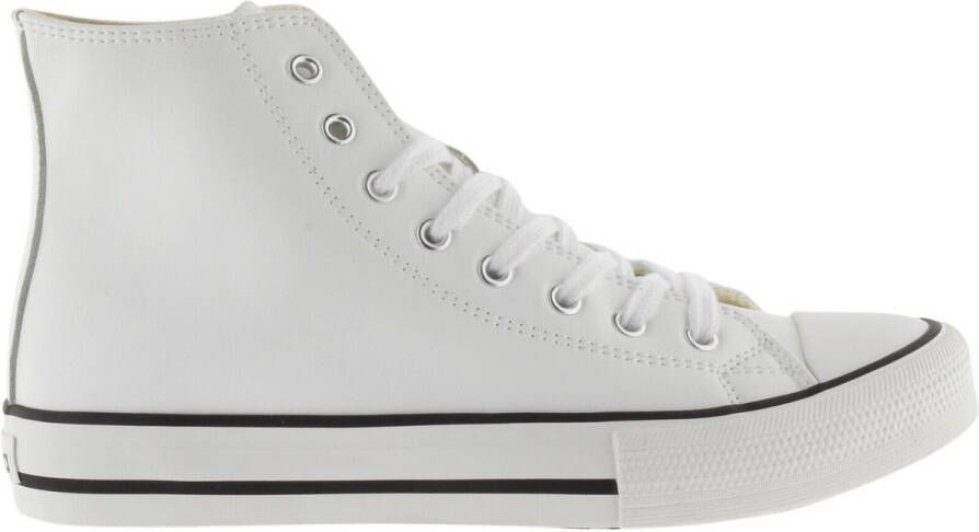 Victoria Sneakers Baskets montantes en similicuir femme Tribu