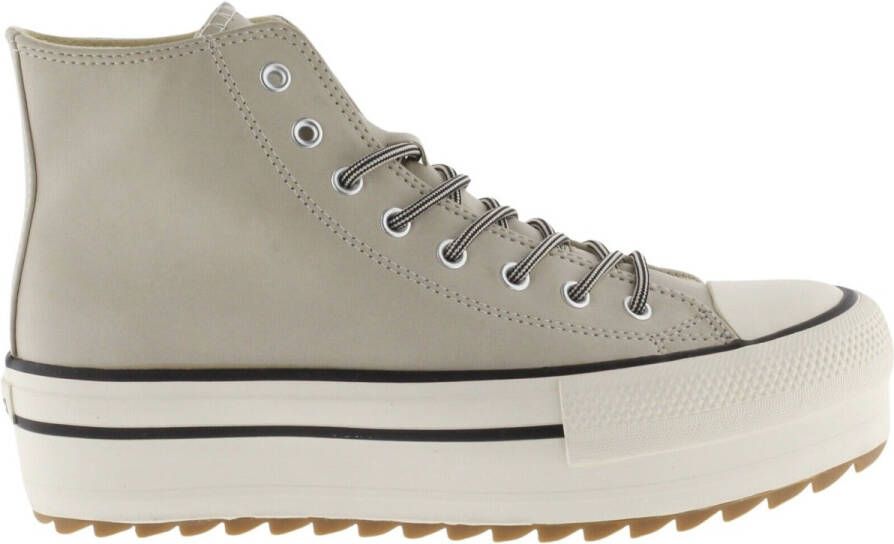 Victoria Dubbele sportschoenen van imitatieleer voor dames Tribu Sierra Beige Dames - Foto 3