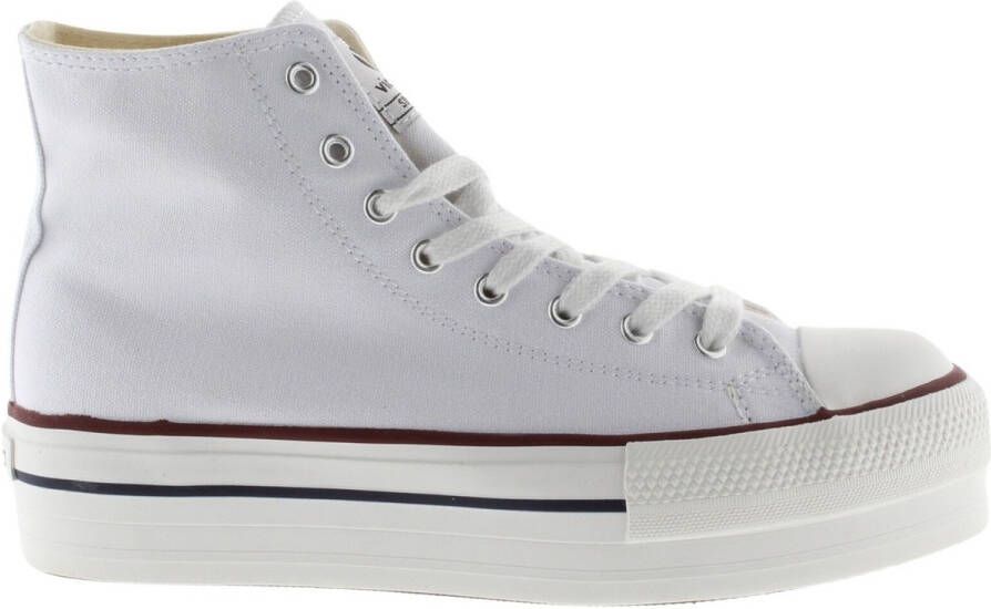 Victoria Hoge Sneakers 061101 Tribu Doble Botín Lona de Mujeres - Foto 5