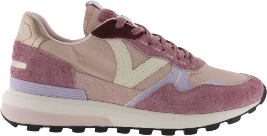 Victoria Sneakers Baskets nylon et dain femme Luna