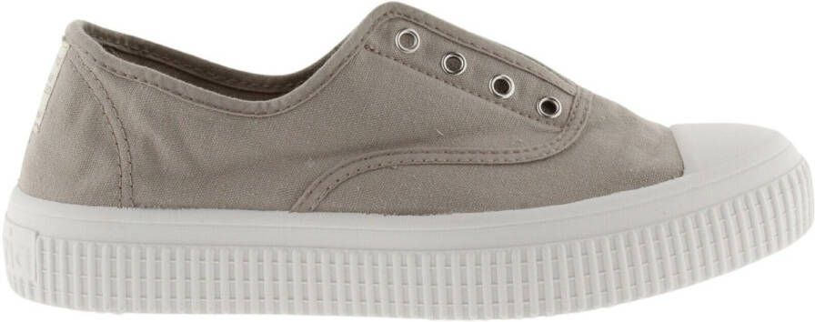 Victoria Stijlvolle Canvas Sneakers voor Vrouwen Beige Dames - Foto 4