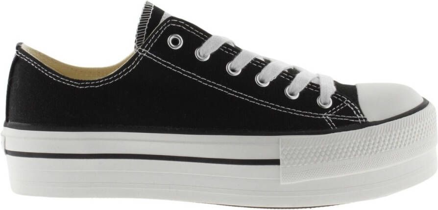 Victoria Lage Sneakers 061100 Tribu Doble Lona Bambas de Mujer - Foto 7