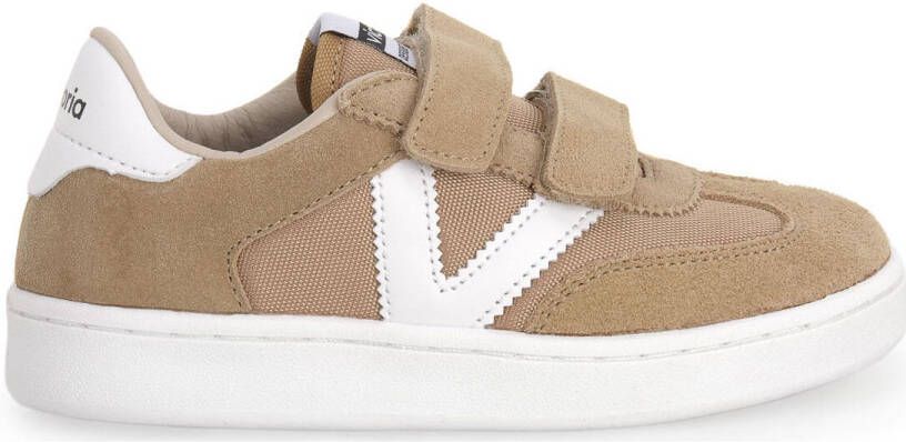 Victoria Sneakers Baskets en nylon et cuir fendu enfant Millas Brides - Foto 4