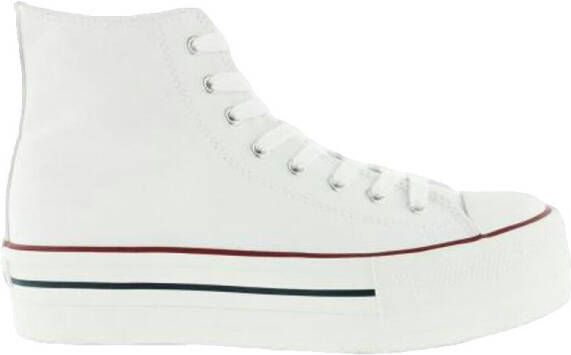 Victoria Hoge Sneakers 061101 Tribu Doble Botín Lona de Mujeres - Foto 9