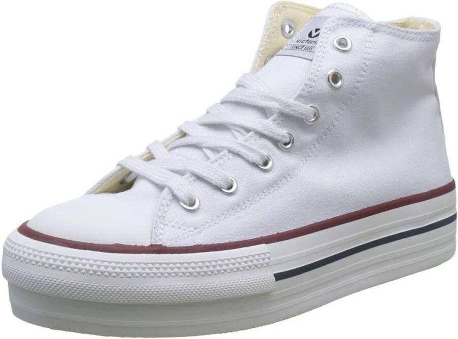 Victoria Hoge Sneakers 061101 Tribu Doble Botín Lona de Mujeres - Foto 4