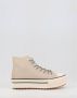 Victoria Dubbele sportschoenen van imitatieleer voor dames Tribu Sierra Beige Dames - Thumbnail 3