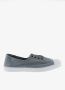 Victoria Lage Sneakers 106623 Engels 1915 Canvas Dames Sneakers - Thumbnail 1