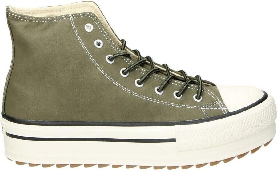 Victoria Dames sportschoenen in dubbel kunstleer Tribu Sierra Green Dames - Foto 2