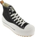 Victoria Hoge Sneakers Tribu Doble - Zwart