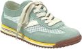 Victoria Lage Sneakers Saturno Rejilla Serraje - Groen
