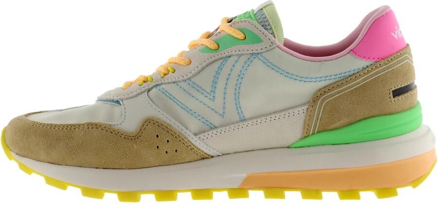 Victoria Lage Sneakers LUNA NYLON SERRAJE MULTICOLOR 1156114 - Foto 5