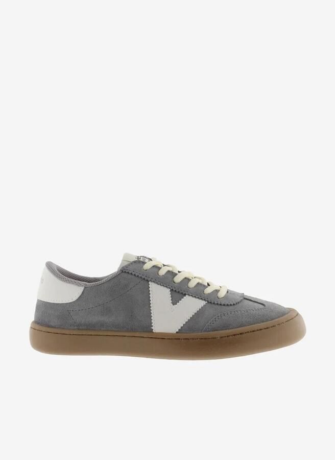 Victoria Lage Sneakers 1186103 Olmo Barefoot Efecto Serraje Gris - Foto 3