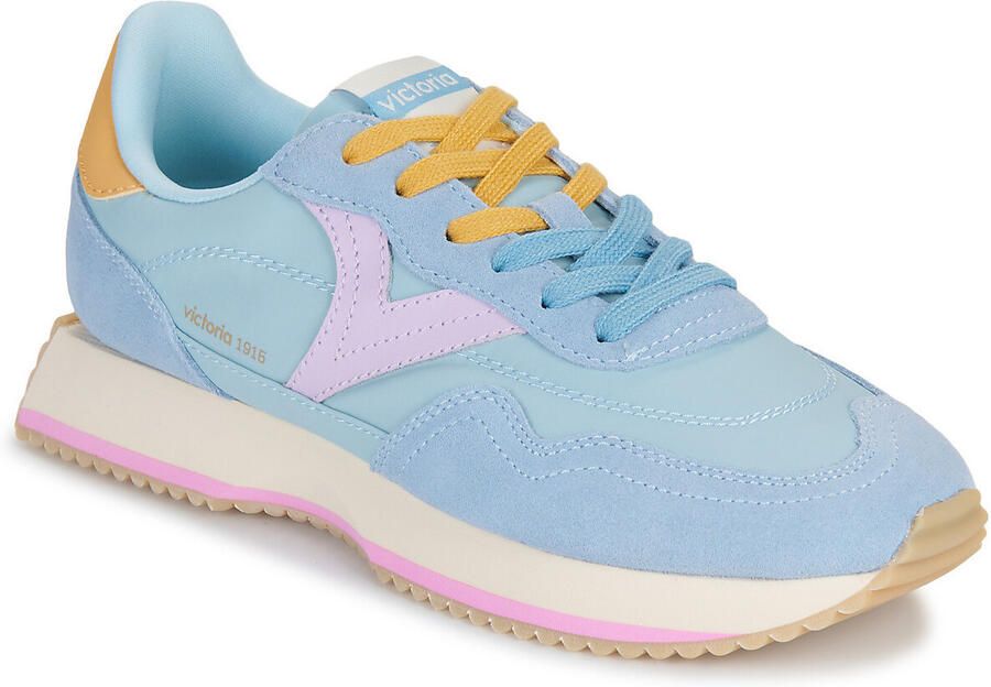 Victoria Lage leren sportschoenen - Foto 3