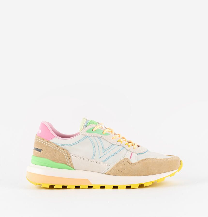 Victoria Lage Sneakers LUNA NYLON SERRAJE MULTICOLOR 1156114 - Foto 3