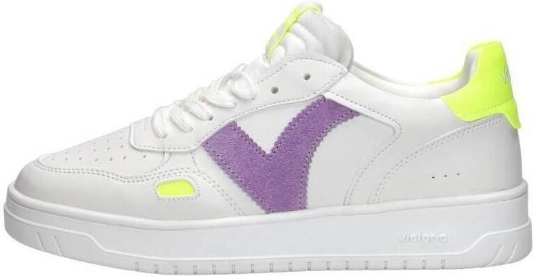 Victoria Sneakers Baskets seul effet cuir et néon femme - Foto 5