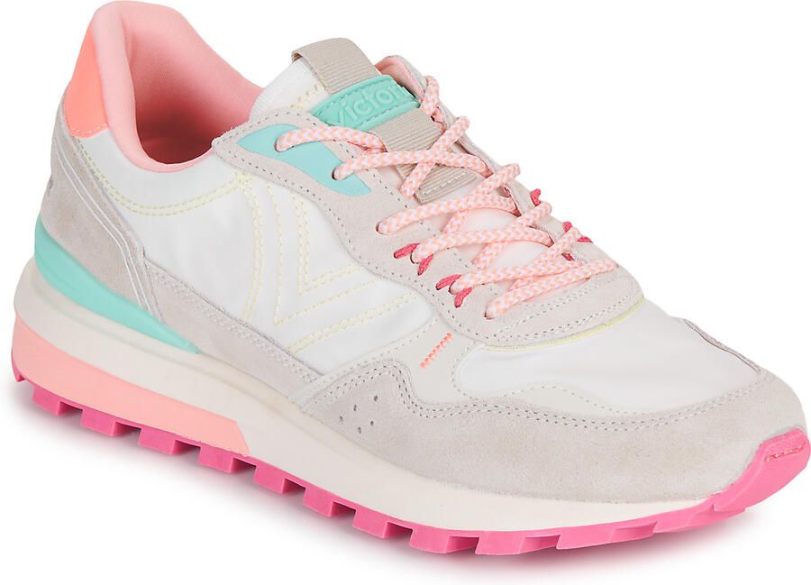 Victoria Witte Fashion Damessneaker Runner Wit - Foto 3