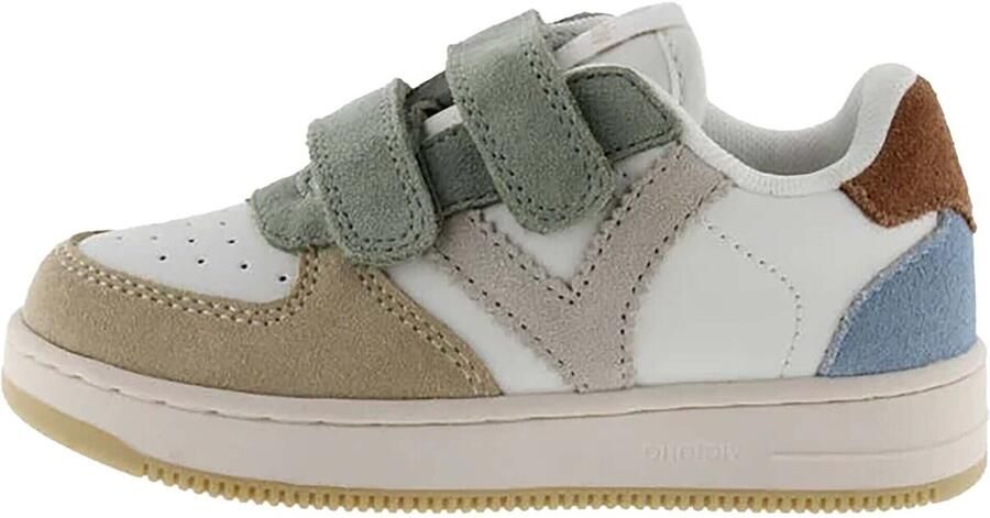 Victoria Lage Sneakers Tiempo Tiras Serraje Multicolor
