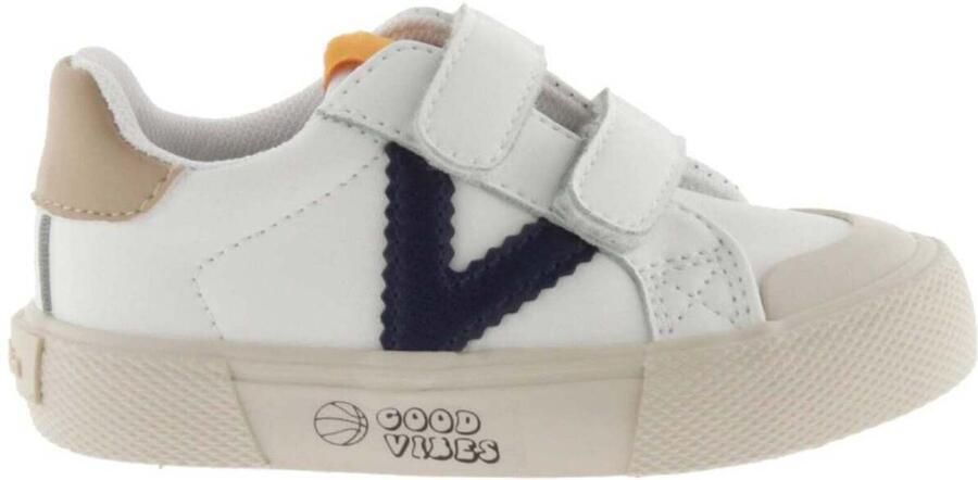 Victoria Lage Sneakers TRIBU TIRAS EFECTO PIEL MARINO