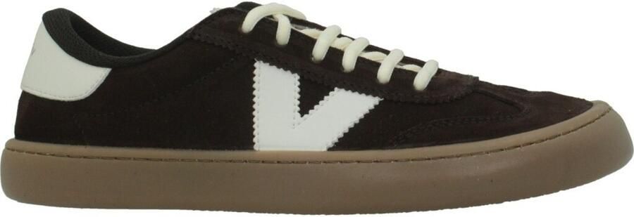 Victoria Lage Sneakers 1186103 Olmo Barefoot Efecto Serraje Chocolate - Foto 5