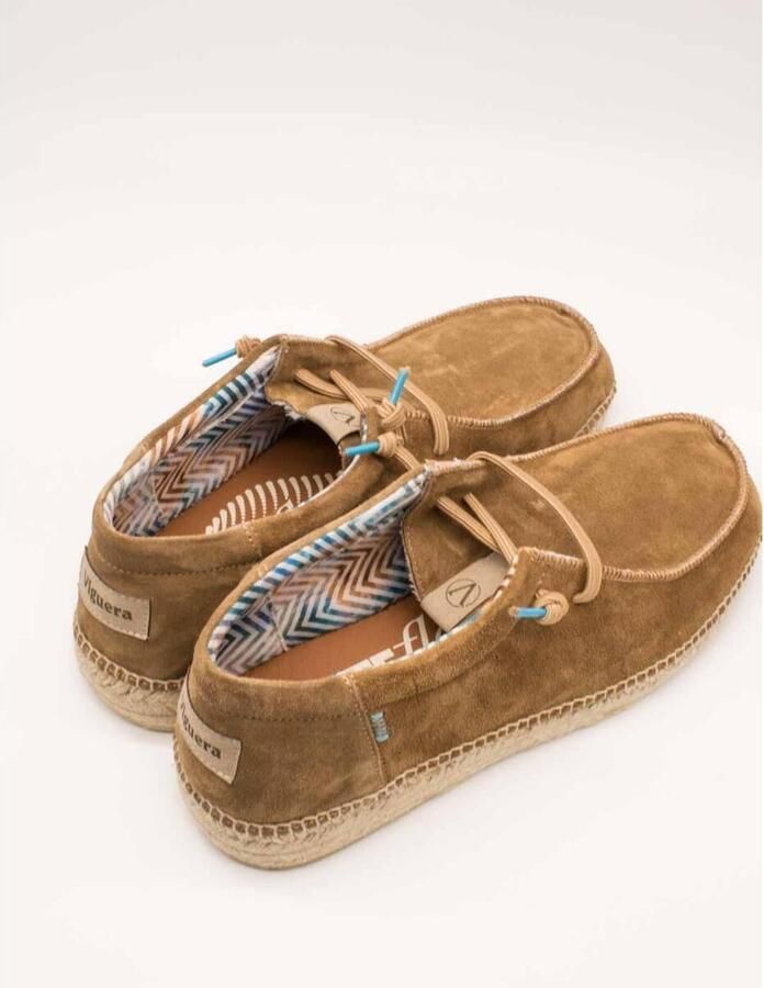 Viguera Espadrilles 2325 Vitelo Whisky