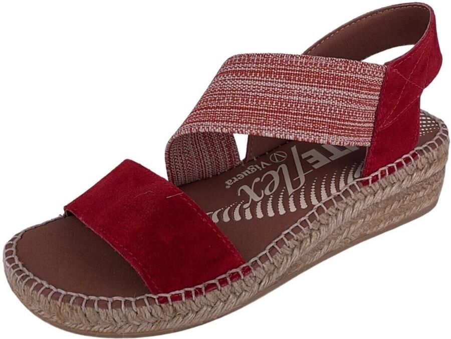 Viguera Sandalen met sleehak