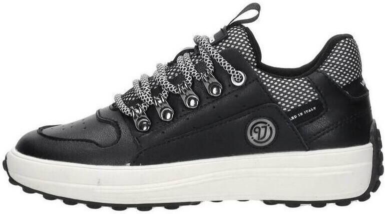 VINGINO Owen chunky leren sneakers zwart Jongens Leer Meerkleurig 31 - Foto 3