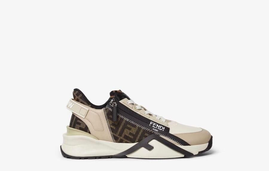 Fendi Beige Sneakers met FF Details - Foto 2