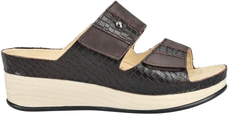Vital -Dames bruin donker slippers & muiltjes - Foto 2