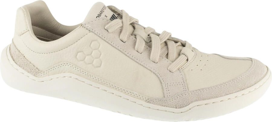 Vivobarefoot Gobi Ii Premium Leather Barefoot Schoenen Wit Grijs Vrouw - Foto 2