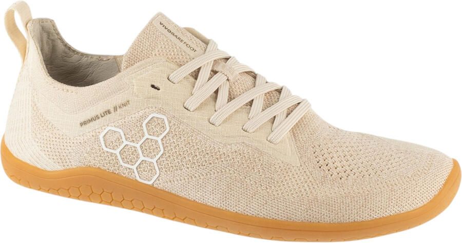 Vivobarefoot Primus Lite Knit Natural Barefoot Schoenen Beige Vrouw - Foto 2