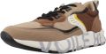 Voile blanche Lage Sneakers Club01 - Bruin