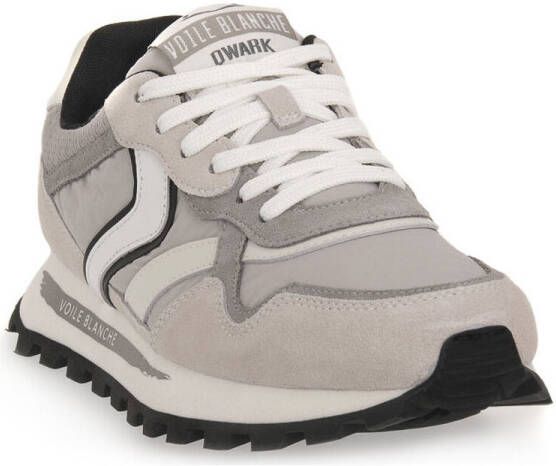 Voile blanche Suede and technical fabric sneakers Qwark 2004 Man. Gray Heren - Foto 2