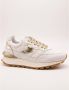 Voile blanche Suede and technical fabric sneakers Qwark Hype Woman White Dames - Thumbnail 3