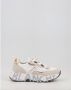 VOILE BLANCHE Lage Sneakers Dames Club105 Maat: 40 Materiaal: Suède Kleur: Wit - Thumbnail 3